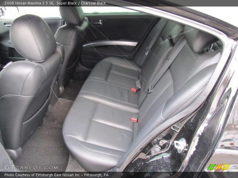 Super Black / Charcoal Black 2008 Nissan Maxima 3.5 SE
