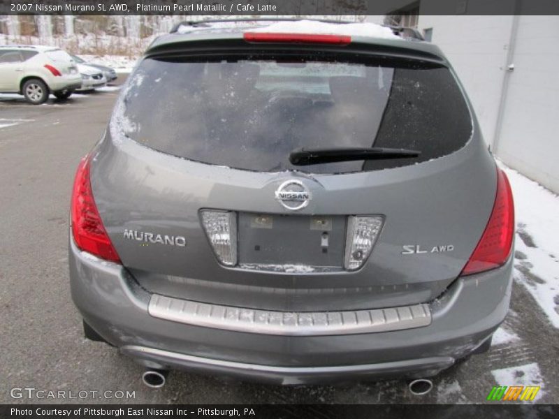 Platinum Pearl Matallic / Cafe Latte 2007 Nissan Murano SL AWD