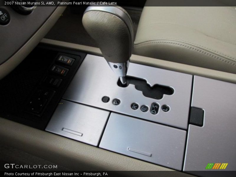 Platinum Pearl Matallic / Cafe Latte 2007 Nissan Murano SL AWD