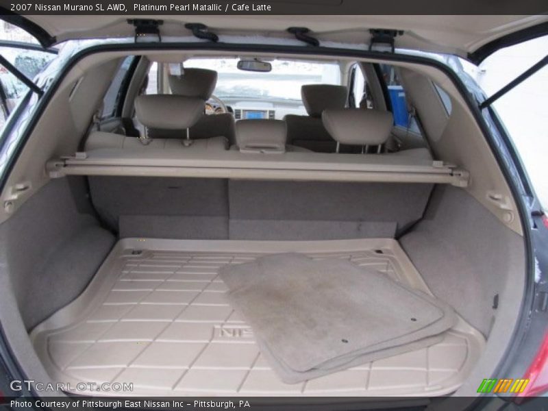 Platinum Pearl Matallic / Cafe Latte 2007 Nissan Murano SL AWD