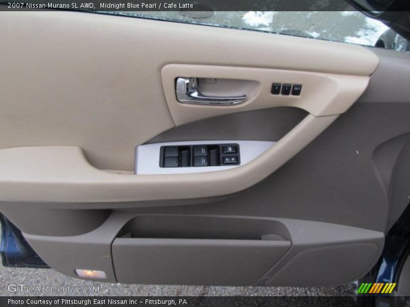 Midnight Blue Pearl / Cafe Latte 2007 Nissan Murano SL AWD