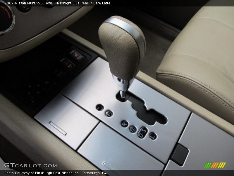 Midnight Blue Pearl / Cafe Latte 2007 Nissan Murano SL AWD