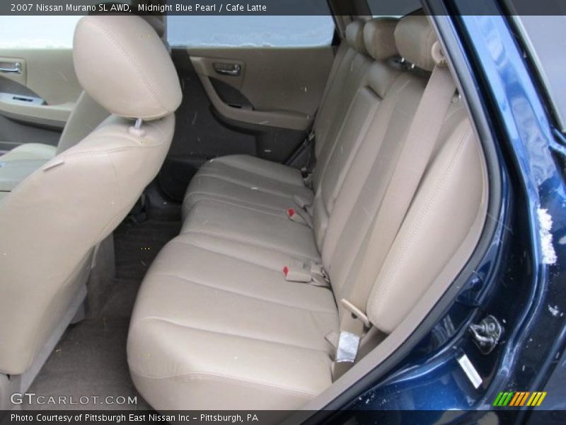 Midnight Blue Pearl / Cafe Latte 2007 Nissan Murano SL AWD