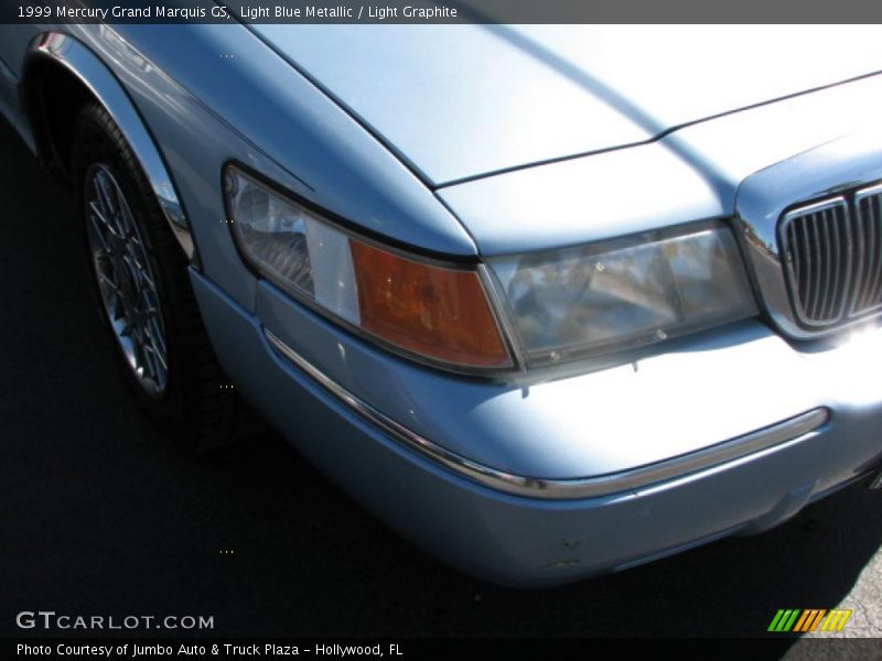 Light Blue Metallic / Light Graphite 1999 Mercury Grand Marquis GS