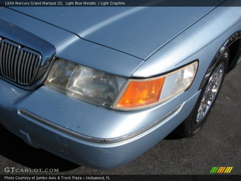 Light Blue Metallic / Light Graphite 1999 Mercury Grand Marquis GS