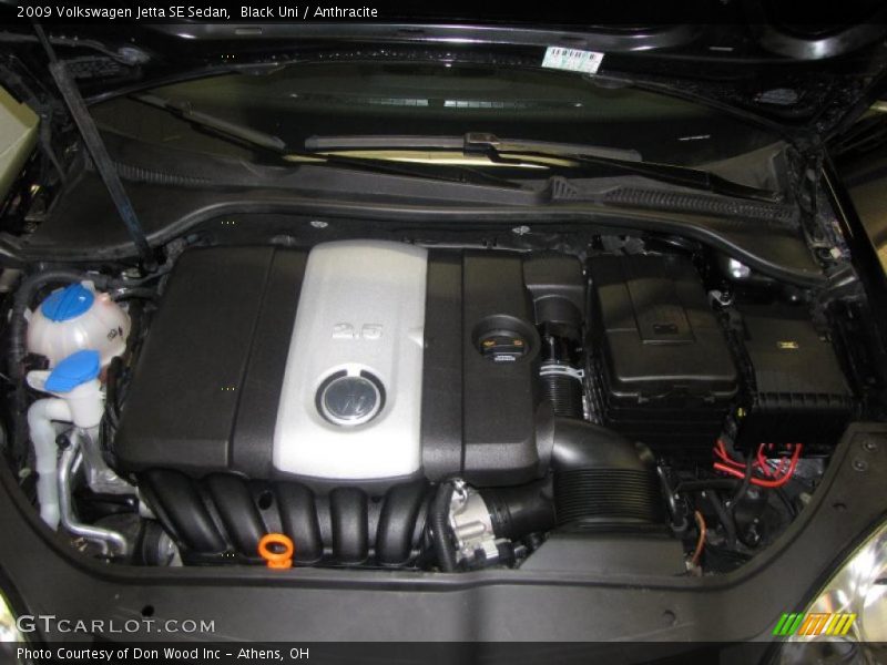 Black Uni / Anthracite 2009 Volkswagen Jetta SE Sedan