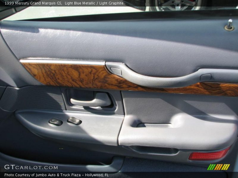 Light Blue Metallic / Light Graphite 1999 Mercury Grand Marquis GS