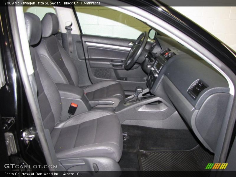 Black Uni / Anthracite 2009 Volkswagen Jetta SE Sedan