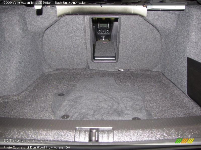 Black Uni / Anthracite 2009 Volkswagen Jetta SE Sedan
