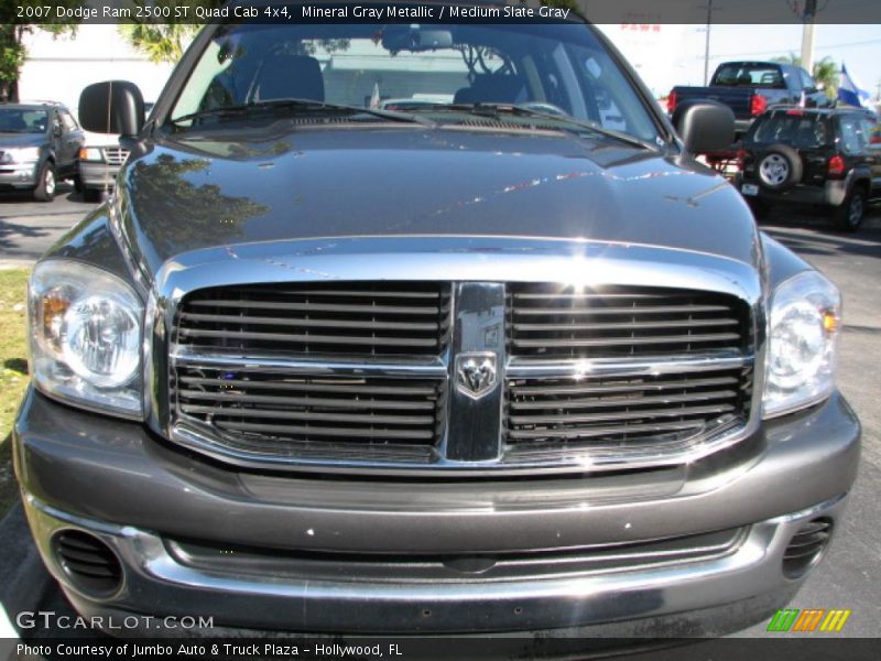Mineral Gray Metallic / Medium Slate Gray 2007 Dodge Ram 2500 ST Quad Cab 4x4