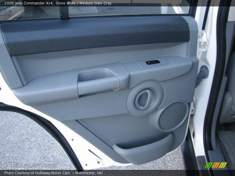 Stone White / Medium Slate Gray 2006 Jeep Commander 4x4