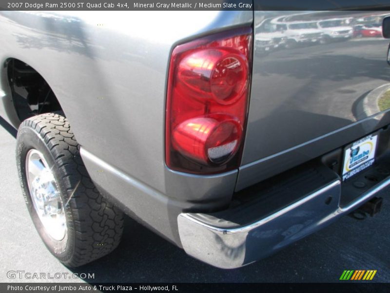 Mineral Gray Metallic / Medium Slate Gray 2007 Dodge Ram 2500 ST Quad Cab 4x4