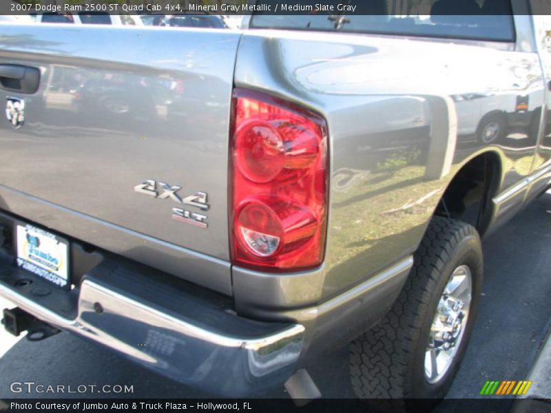 Mineral Gray Metallic / Medium Slate Gray 2007 Dodge Ram 2500 ST Quad Cab 4x4