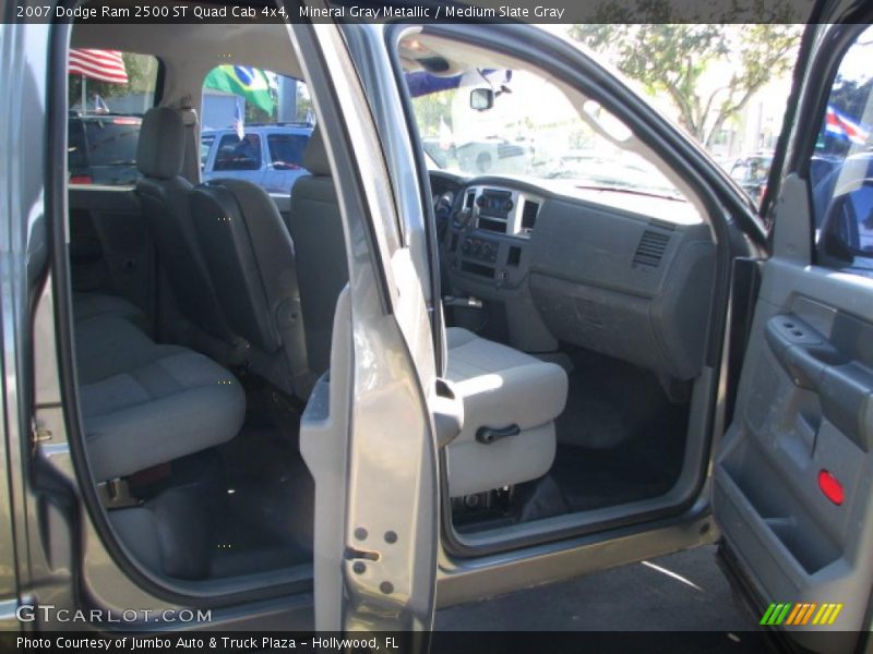 Mineral Gray Metallic / Medium Slate Gray 2007 Dodge Ram 2500 ST Quad Cab 4x4