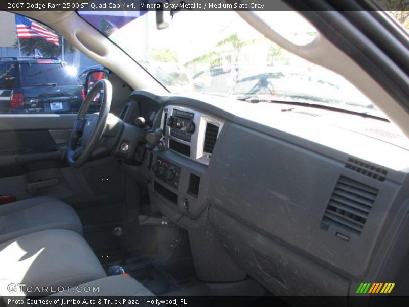 Mineral Gray Metallic / Medium Slate Gray 2007 Dodge Ram 2500 ST Quad Cab 4x4