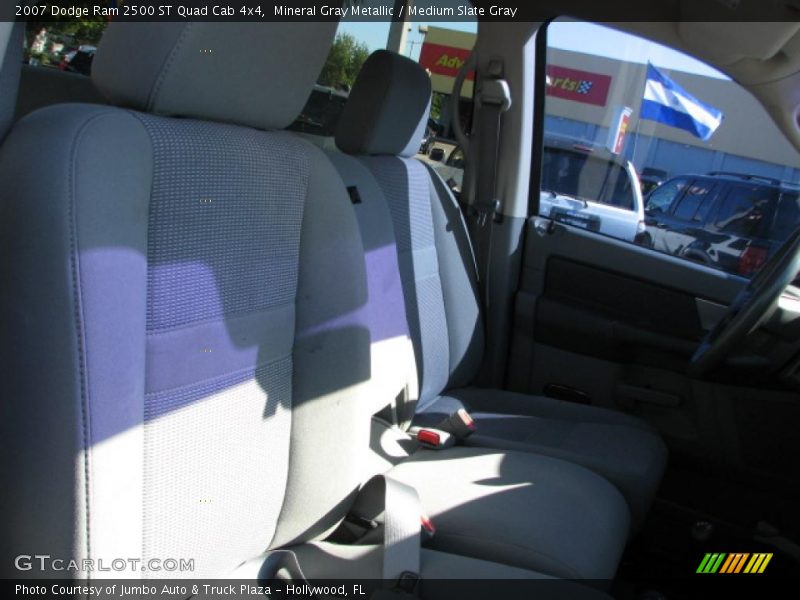 Mineral Gray Metallic / Medium Slate Gray 2007 Dodge Ram 2500 ST Quad Cab 4x4
