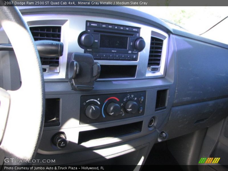 Mineral Gray Metallic / Medium Slate Gray 2007 Dodge Ram 2500 ST Quad Cab 4x4