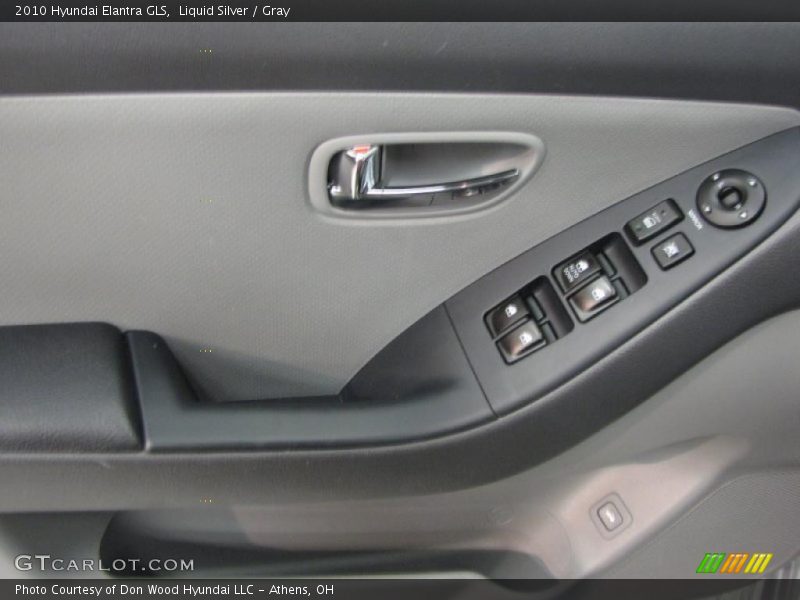 Liquid Silver / Gray 2010 Hyundai Elantra GLS