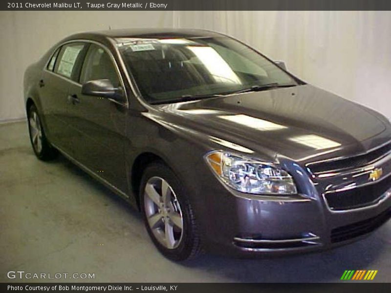 Taupe Gray Metallic / Ebony 2011 Chevrolet Malibu LT