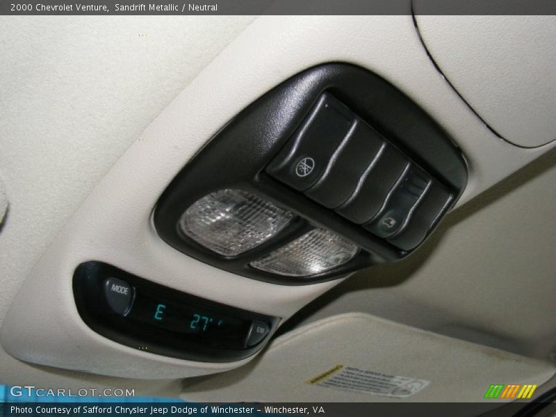 Sandrift Metallic / Neutral 2000 Chevrolet Venture