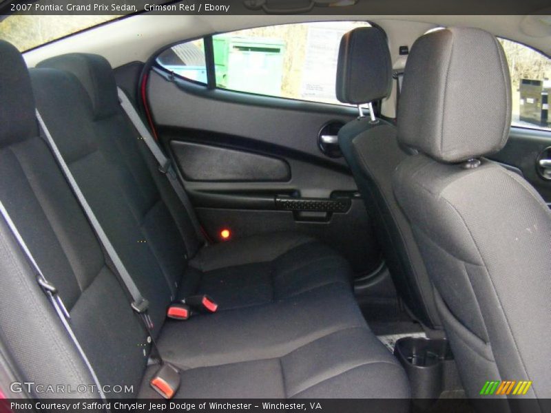 Crimson Red / Ebony 2007 Pontiac Grand Prix Sedan