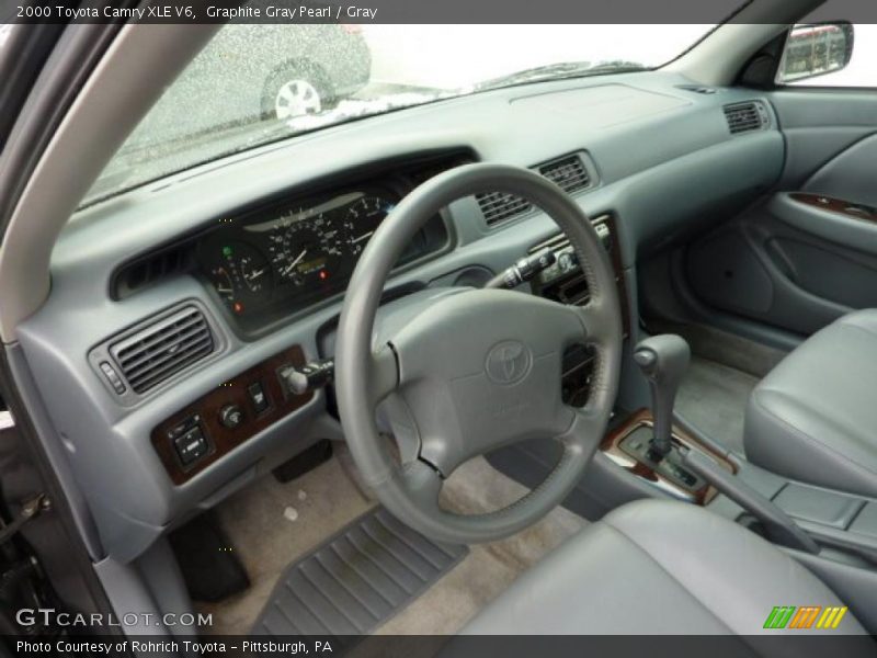  2000 Camry XLE V6 Gray Interior