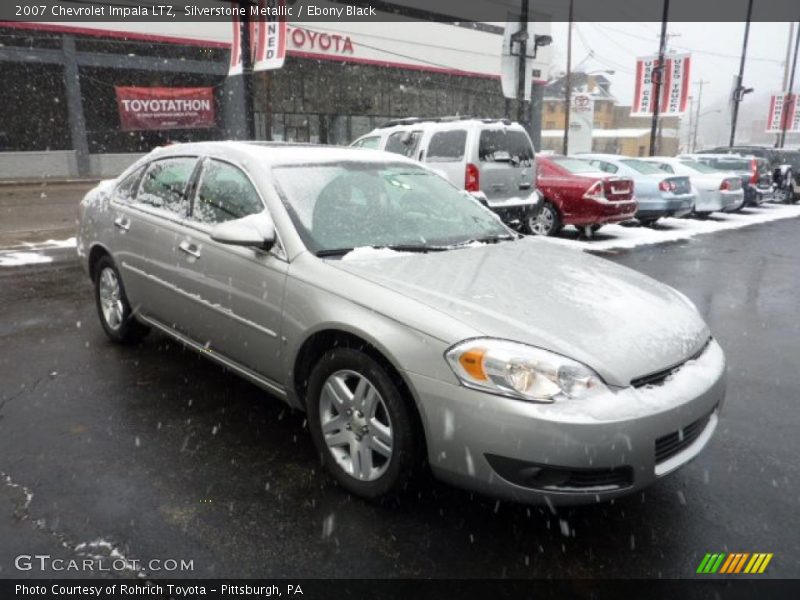 Silverstone Metallic / Ebony Black 2007 Chevrolet Impala LTZ