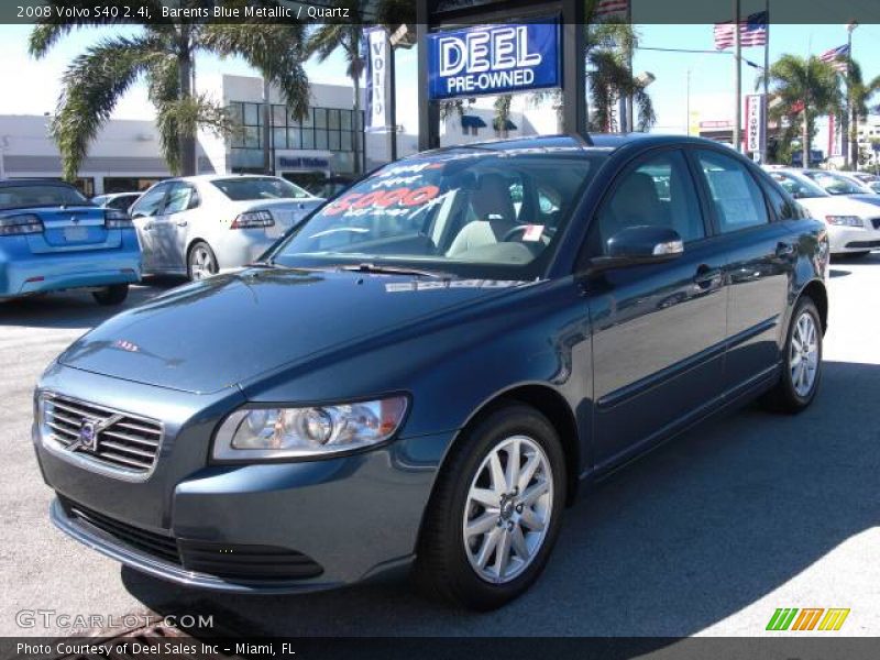 Barents Blue Metallic / Quartz 2008 Volvo S40 2.4i