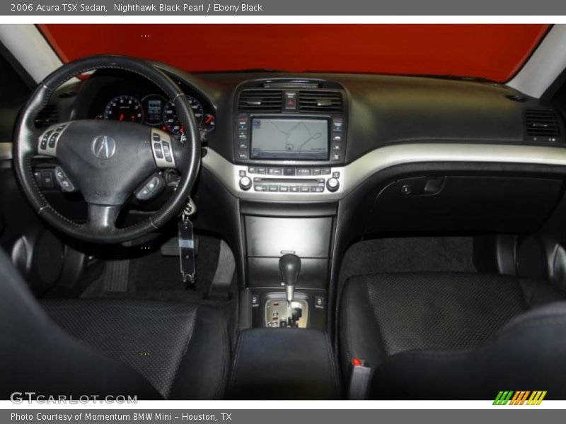 Nighthawk Black Pearl / Ebony Black 2006 Acura TSX Sedan