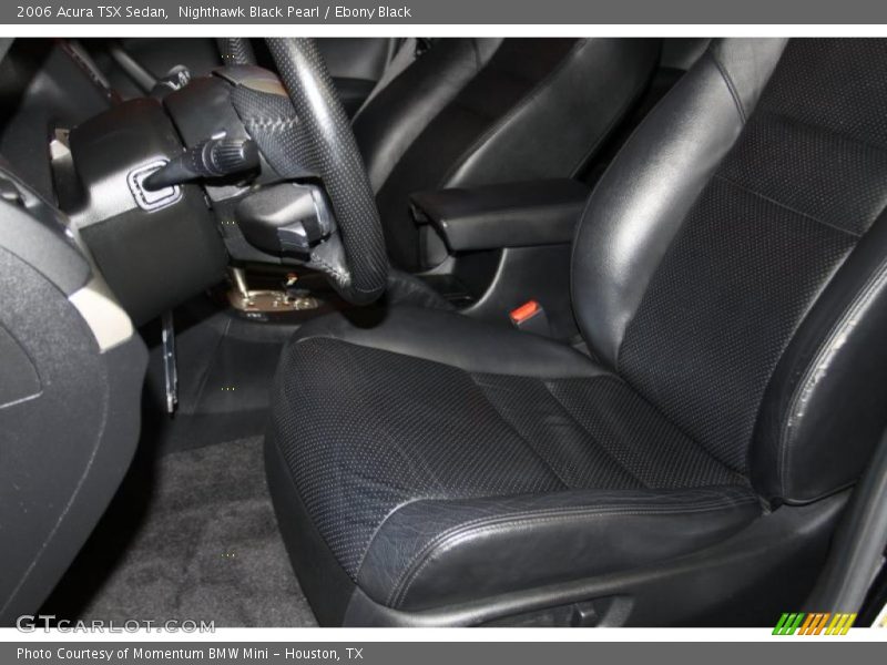 Nighthawk Black Pearl / Ebony Black 2006 Acura TSX Sedan