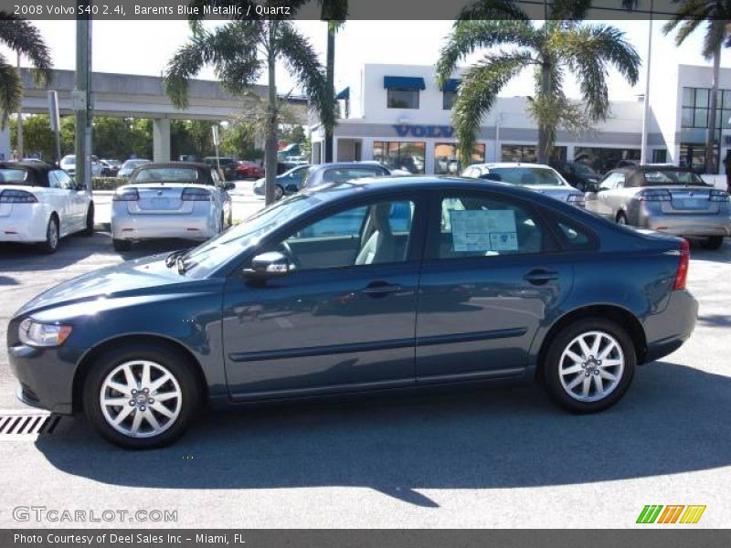 Barents Blue Metallic / Quartz 2008 Volvo S40 2.4i