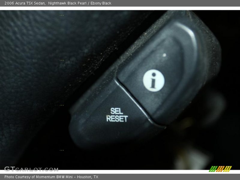 Nighthawk Black Pearl / Ebony Black 2006 Acura TSX Sedan