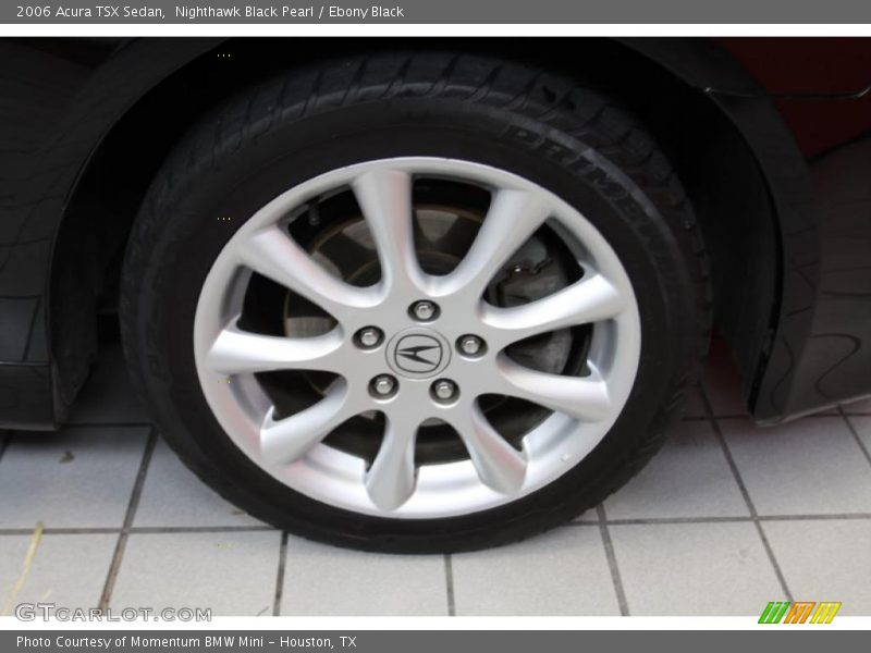 Nighthawk Black Pearl / Ebony Black 2006 Acura TSX Sedan