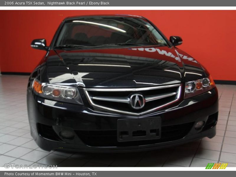 Nighthawk Black Pearl / Ebony Black 2006 Acura TSX Sedan