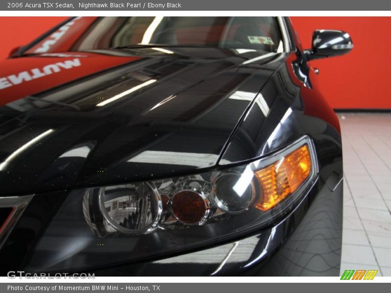 Nighthawk Black Pearl / Ebony Black 2006 Acura TSX Sedan