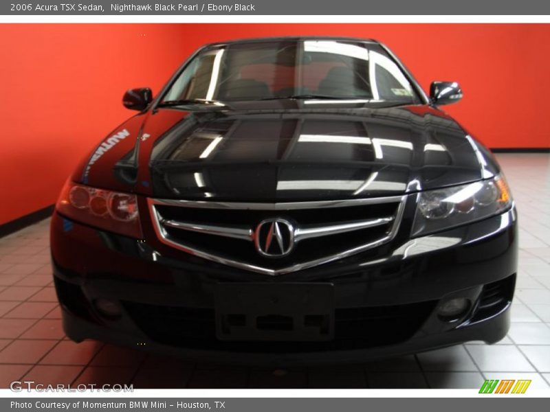 Nighthawk Black Pearl / Ebony Black 2006 Acura TSX Sedan