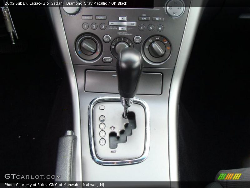 Diamond Gray Metallic / Off Black 2009 Subaru Legacy 2.5i Sedan