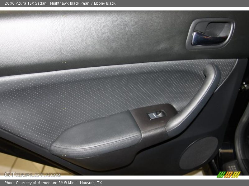 Nighthawk Black Pearl / Ebony Black 2006 Acura TSX Sedan