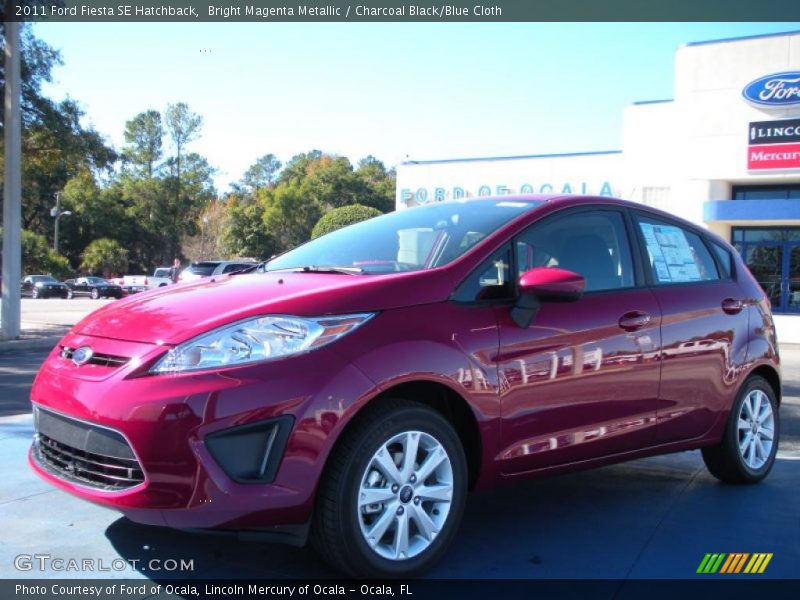  2011 Fiesta SE Hatchback Bright Magenta Metallic