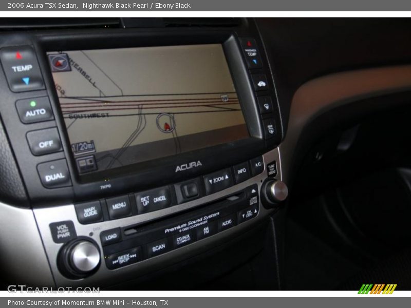 Nighthawk Black Pearl / Ebony Black 2006 Acura TSX Sedan