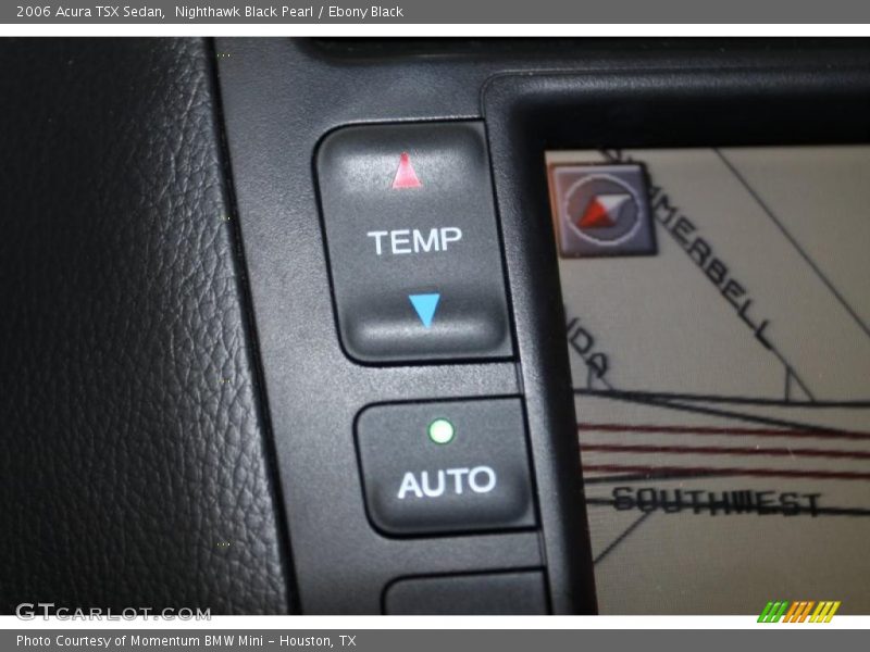 Nighthawk Black Pearl / Ebony Black 2006 Acura TSX Sedan