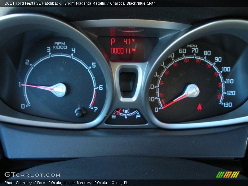  2011 Fiesta SE Hatchback SE Hatchback Gauges