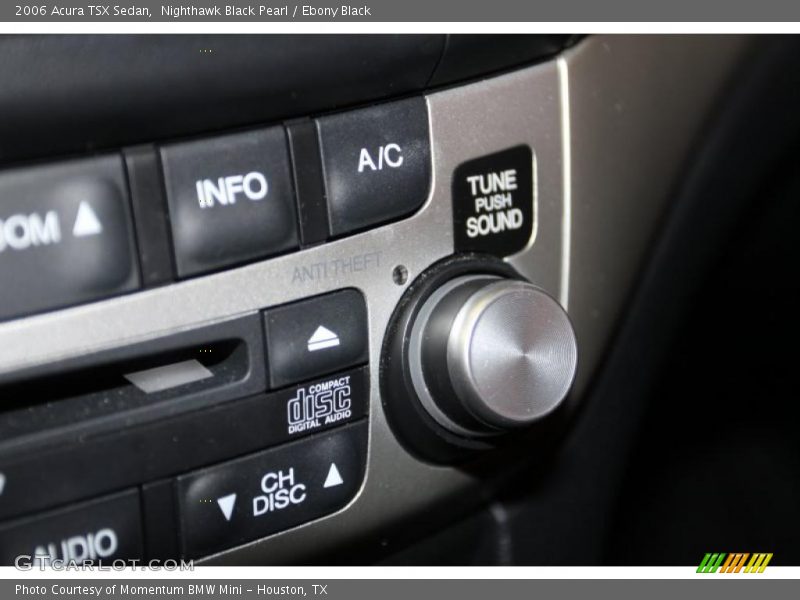 Nighthawk Black Pearl / Ebony Black 2006 Acura TSX Sedan
