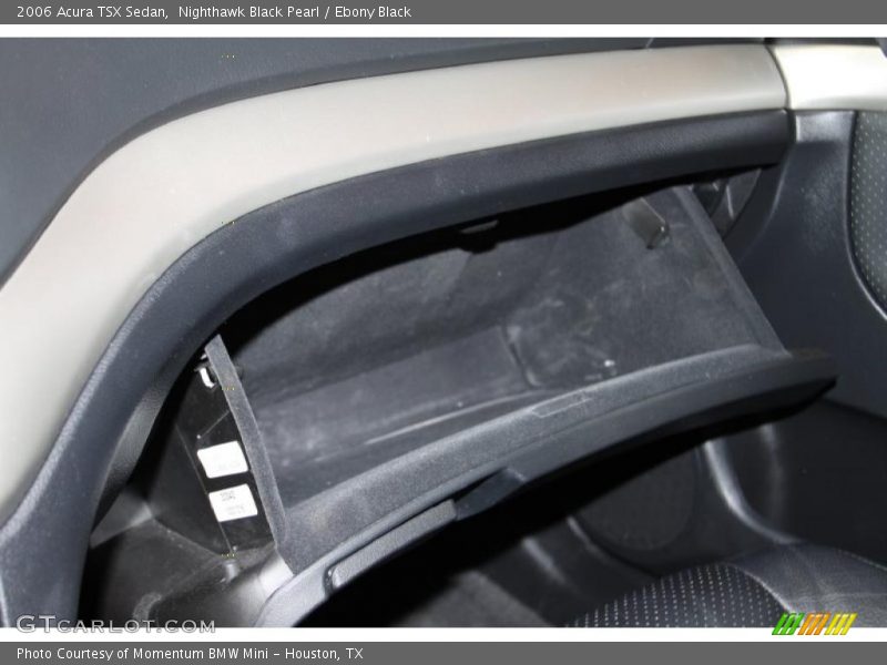 Nighthawk Black Pearl / Ebony Black 2006 Acura TSX Sedan