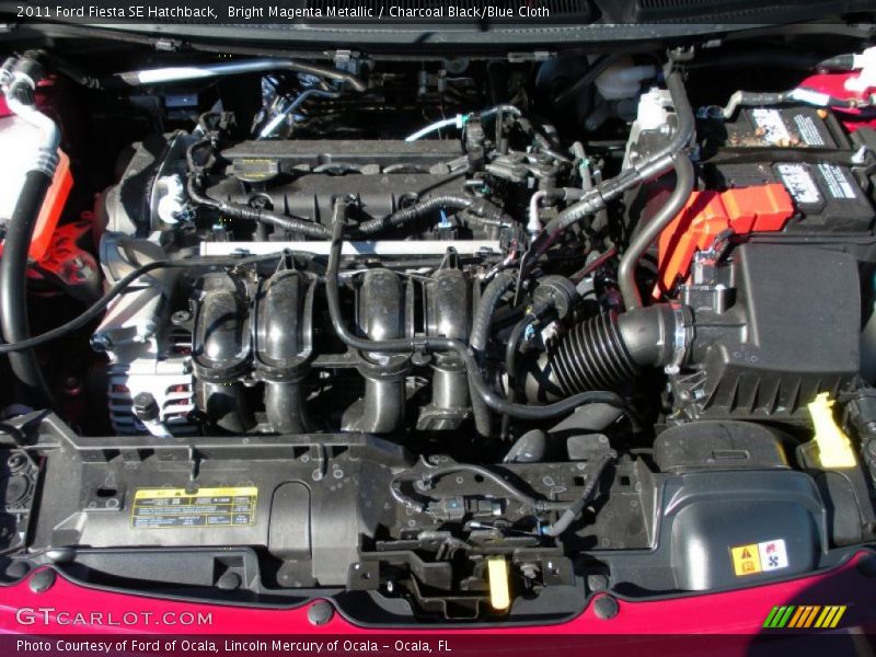  2011 Fiesta SE Hatchback Engine - 1.6 Liter DOHC 16-Valve Ti-VCT Duratec 4 Cylinder