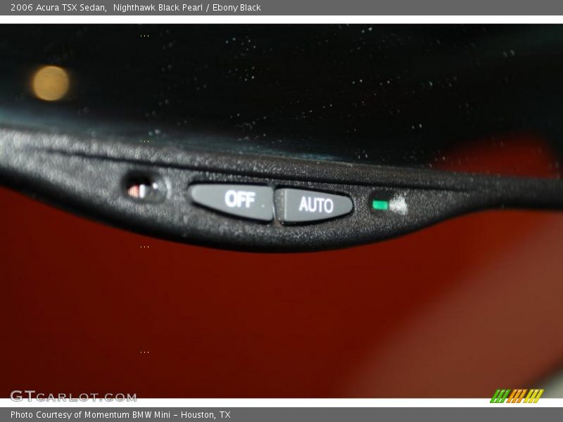 Nighthawk Black Pearl / Ebony Black 2006 Acura TSX Sedan