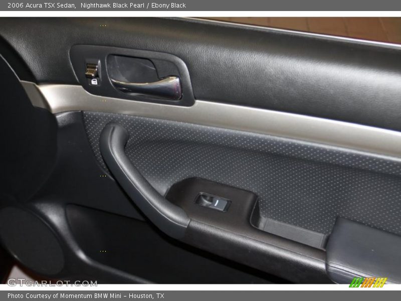 Nighthawk Black Pearl / Ebony Black 2006 Acura TSX Sedan