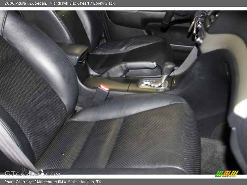 Nighthawk Black Pearl / Ebony Black 2006 Acura TSX Sedan