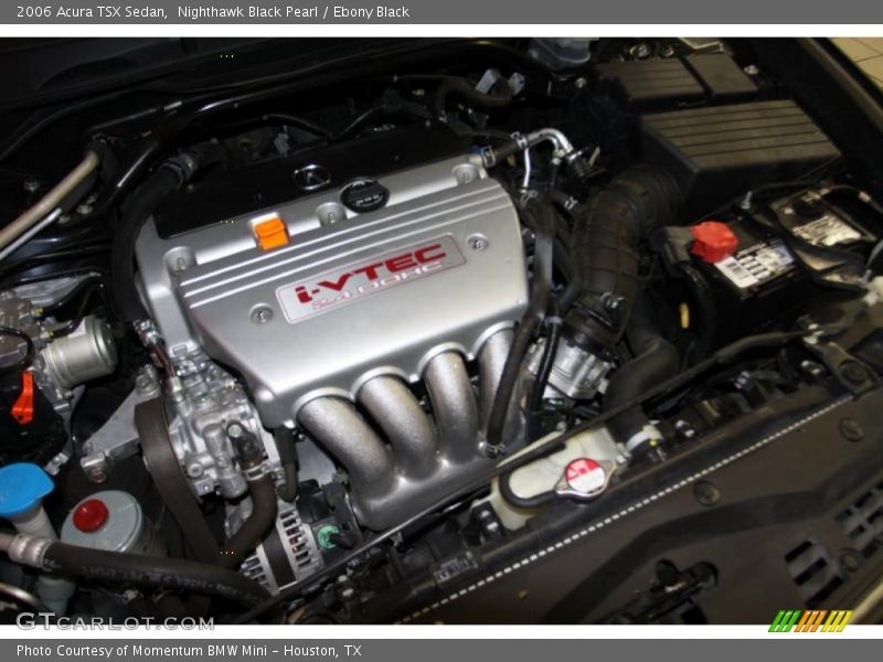 Nighthawk Black Pearl / Ebony Black 2006 Acura TSX Sedan