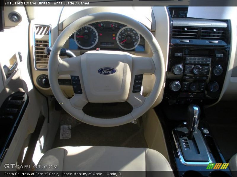 Dashboard of 2011 Escape Limited